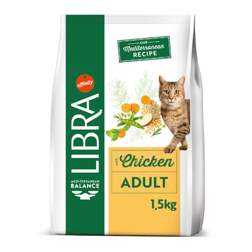 libra-racao-seca-para-gato-adulto-frango Libra Gato Adulto - Frango - Image 1