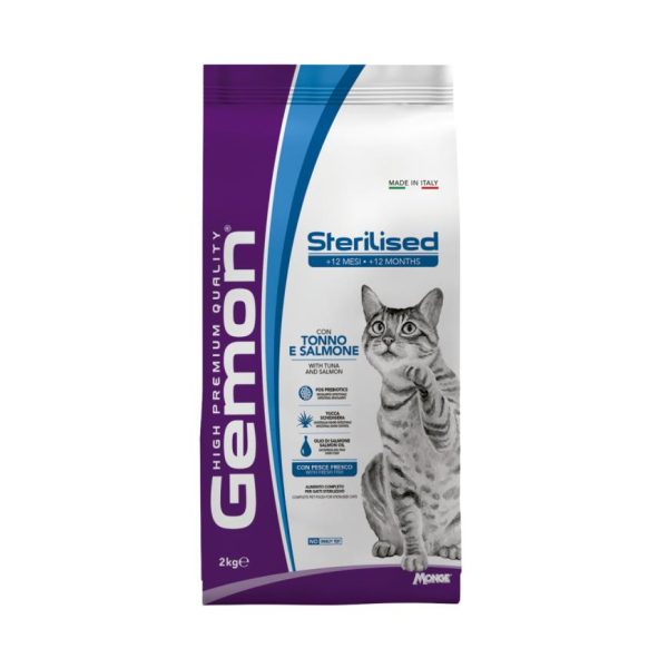 Gemon Cat Esterilizado Atum e Salmão